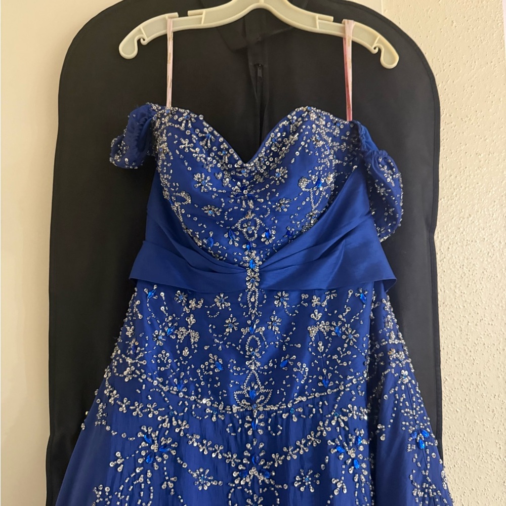 Royal Blue Dress